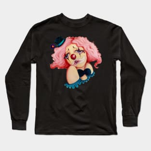 sad clown Long Sleeve T-Shirt